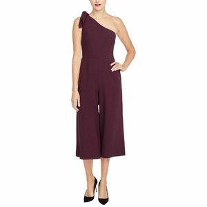 RACHEL Rachel Roy | Cropped One-Shoulder Jumpsuit
